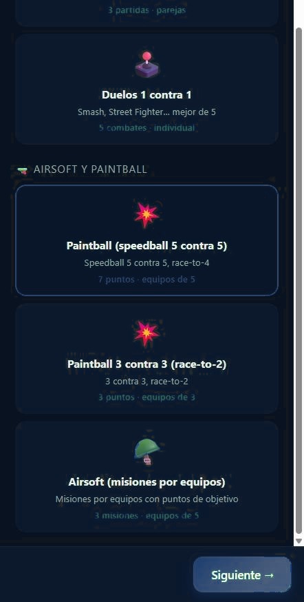 Elige tu juego