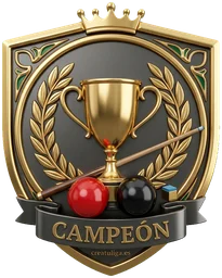 Emblema de snooker de CreaTuLiga